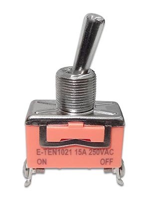 Тумблер 2 положения 2pin OFF-ON 15А 250 VAC (E-TEN1021) E-TEN1021 - фото 2270
