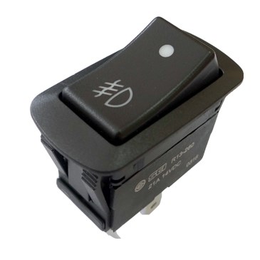 Выключатель противотуманных фар R13-260A7-01M-BBGR-12745 ON-OFF 14V 21A R13-260A7-01M-BBGR-12744 - фото 2272