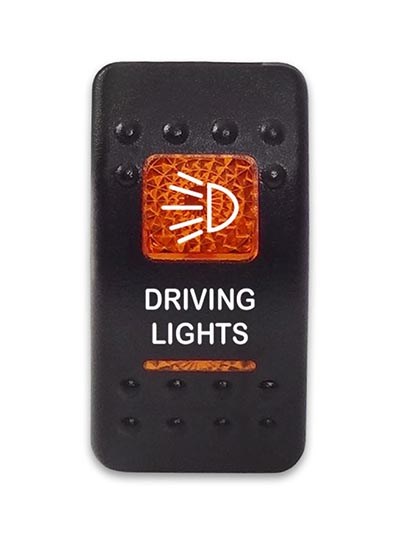Переключатель 12-24В SF50713-6-4P-A6BO-03 ON-OFF с оранжевой подсветкой, DRIVING LIGHTS SF50713-6-4P-A6BO-03 - фото 2396