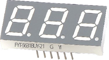 Индикатор LED KHN 30561 CPG1D (аналог FYT 5631) - якро-зеленый 30561CPG1D - фото 2988