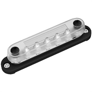 Колодка распределительная 7хМ6. Черного цвета. TB014460