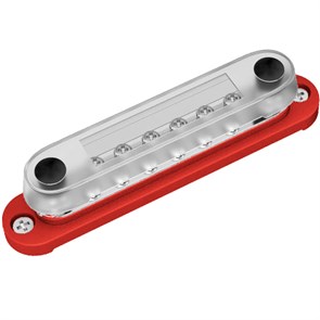 Колодка распределительная. 2хМ6 12хМ4. Красного цвета. TB014426