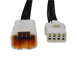Разъем влагостойкий на 4 контакта с проводом 0,3мм² JST 04T/R-JWPF-VSLE-S 04T/R-JWPF-VSLE-S