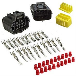 Разъем DJ7106-2.0 без провода (10контактный) DJ7106-2.0-21/11
