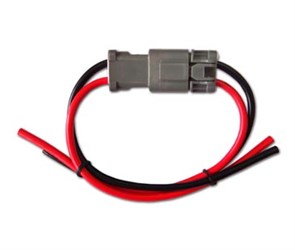 Разъем DJ7021Y-6,5 влагостойкий с проводом 4мм² (2контактный) DJ7021Y-6.5П