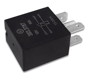 Реле 383.3787 12В 30А 4-х контактное (Энергомаш) 383.3787