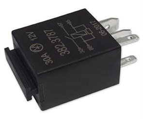 Реле 382.3787 12В 30А 4-х контактное (Энергомаш) 382.3787