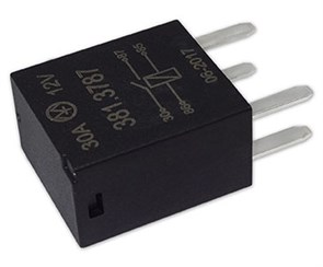 Реле 381.3787 12В 30А 4-х контактное (Энергомаш) 381.3787
