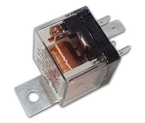 Реле 406.3787-10 12В 40А со светодиодом 4-х контактное (Энергомаш) 406.3787-10