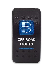 Переключатель 12-24В SF50713-6-4P-A6BB-01 ON-OFF с синей подсветкой, OFF-ROAD LIGHTS SF50713-6-4P-A6BB-01
