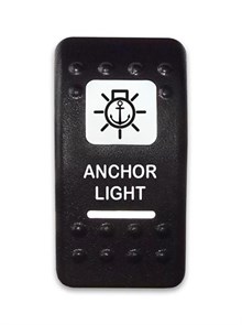 Переключатель 12-24В, SF50713-6-4P-A6BW-02 ON-OFF с белой подсветкой, ANCHOR LIGHT SF50713-6-4P-A6BW-02