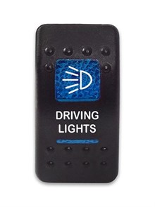 Переключатель 12-24В SF50713-6-4P-A6BB-03 ON-OFF с синей подсветкой, DRIVING LIGHTS SF50713-6-4P-A6BB-03