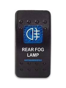 Переключатель 12-24В SF50713-6-4P-A6BB-07 ON-OFF с синей подсветкой, REAR FOG LAMP SF50713-6-4P-A6BB-07