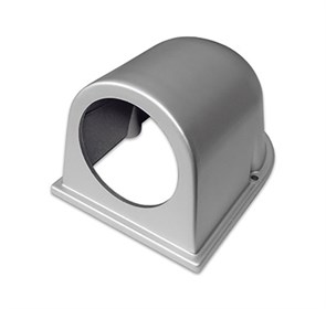 Корпус пластиковый MGA1/S,серебристый, для монтажа индикатора Ø52 MGA1/S