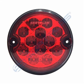 Светодиодный стоп-сигнал/габаритный фонарь 12/24В 0392LUK-K (12 светодиодов) 0392LUK-K