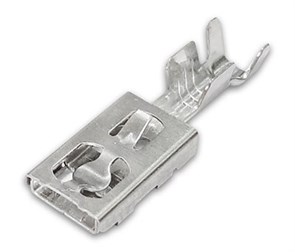Клемма для микро реле F480E 4,8 Cu Alloy-Sn "мама", сечение провода 1,5-2,5 (MTA, Италия) 1108401