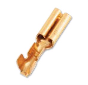 Гнездо 2.8 мм. TD-2102 DP (сечение 0.5-1.0мм²), 100 штук TD2102DP
