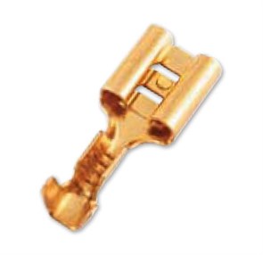 Гнездо 6.3мм. TD-2113 DP (сечение 0.5-1.0мм², аналог 8006-01) 100 штук TD2113DP
