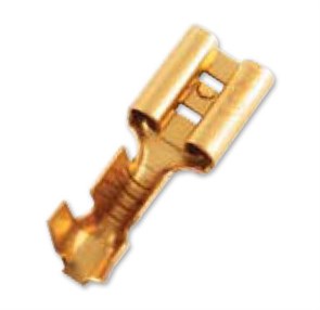 Гнездо 6.3 мм. TD-2112 DP (сечение 2.5-6.0мм², аналог 8007) 100 штук TD2112DP