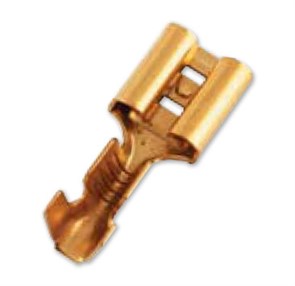 Гнездо 6.3 мм. TD-2111 DP (сечение 1.0-2.5мм², аналог 8006) 100 штук TD2111DP