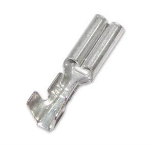 Гнездо 2.8 мм. TD-2102 DPK (сечение 0.5-1.0мм²), 100 штук TD2102DPK