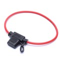 FL 19 Держатель плоского предохранителя, герметичный, с проводом 14 AWG (2,5мм²) FL19 - фото 1062