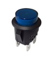 Кнопка Sc-7087M, 4c d=20mm 12V 20A, без фиксации, синий Sc-7087MБ\ФС - фото 2238
