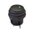 Кнопка Sc-777d, влагозащищенная, 12v ON-OFF (зеленое свечение) Sc-777dз - фото 2296