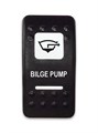 Переключатель 12-24В, SF50713-4-A6BW-03 (ON)-OFF-ON с белой подсветкой, BILGE PUMP SF50713-4-A6BW-03 - фото 2375