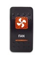 Переключатель 12-24В SF50713-6-4P-A6BO-10 ON-OFF с оранжевой подсветкой, FAN SF50713-6-4P-A6BO-10 - фото 2402