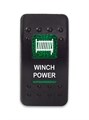 Переключатель 12-24В SF50713-6-4P-A6BG-04 ON-OFF с зеленой подсветкой, WINCH POWER SF50713-6-4P-A6BG-04 - фото 2409