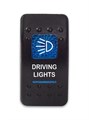Переключатель 12-24В SF50713-6-4P-A6BB-03 ON-OFF с синей подсветкой, DRIVING LIGHTS SF50713-6-4P-A6BB-03 - фото 2420