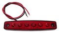 Габаритный фонарь 0308LUK, с кабелем 12/24В (6 светодиодов) 0308LUK - фото 2835